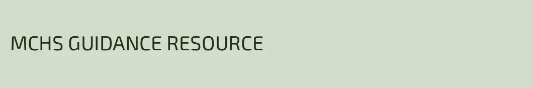 MCHS GUIDANCE RESOURCE